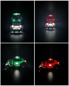 Hess 2022 Red & Green Hot Rod Car Original Replacement Pullback Racer TESTED OK - Picture 1 of 11