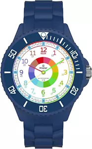 Kinderuhr Jungen Mädchen, Lern Armbanduhr für Kinder 3ATM wasserdichte Analog - Bild 1 von 11