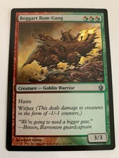 MTG Magic - Boggart Ram-Gang - Premium Deck Series: Fire & Lightning - FOIL - LP