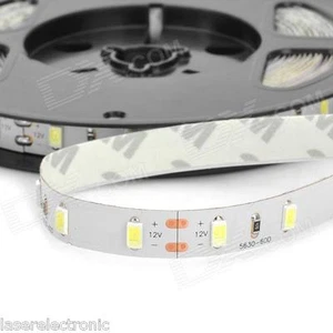 Striscia Strip LED Chip Epistar SMD5630 IP20 Bianco Freddo 6500K 9000 lumen - Foto 1 di 1