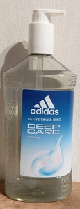 ADIDAS Active Skin & Mind Deep Care Shower Gel LARGE bottles 750ml Made in UK - Picture 1 of 3