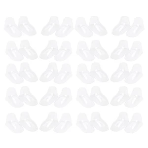 100 Pcs Baby Socks Kids Shoes Display Stands Clear Toddler Supports - Picture 1 of 12