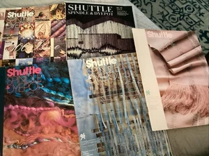 Shuttle Spindel & Farbtopf Magazine Set 5 Ausgaben - Bild 1 von 4