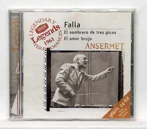 TERESA BERGANZA, ERNEST ANSERMET ⸺ FALLA El Sombero de tres picos ⸺ DECCA CD NM - Picture 1 of 2