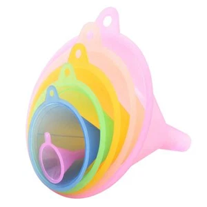  Allzweck Kunststoff Trichter 6er Set - Trichter für Küche Befüllen Flaschen  - Bild 1 von 3