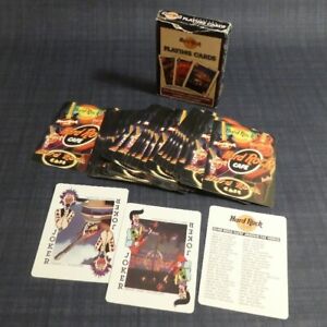 HARD ROCK CAFE OFFICIAL PLAYING CARDS POKER SIZE WORLDWIDE LOCATIONS