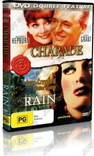 Charade + Rain DVD : Audrey Hepburn / Cary Grant : Brand New Double Movie
