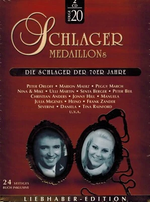 MUSIK-DOPPEL-CD - Schlager Medaillons - Folge 20 - Die Schlager der 70er Jahre - Bild 1 von 2