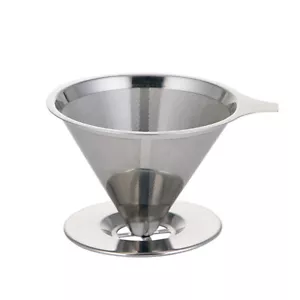 Edelstahl Kaffee Dauerfilter Kaffeefilter Permanentfilter Filter Universal - Bild 1 von 9