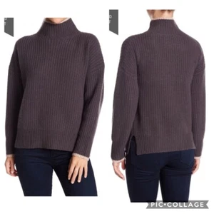 360 Cashmere XS 100% Cashmere Turtleneck Knit Sweater Pullover 33314 $403 NWT - Picture 1 of 9