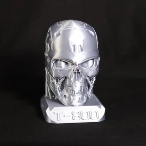 Figura Coleccionable Terminator T800 Busto Ciencia Fi Regalo Perfecto para Fans de Terminator - Imagen 1 de 9