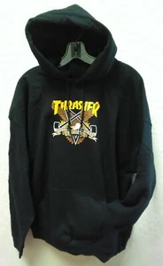 THRASHER x ANTI HERO Eaglegram pullover hoody blk MD - Picture 1 of 2