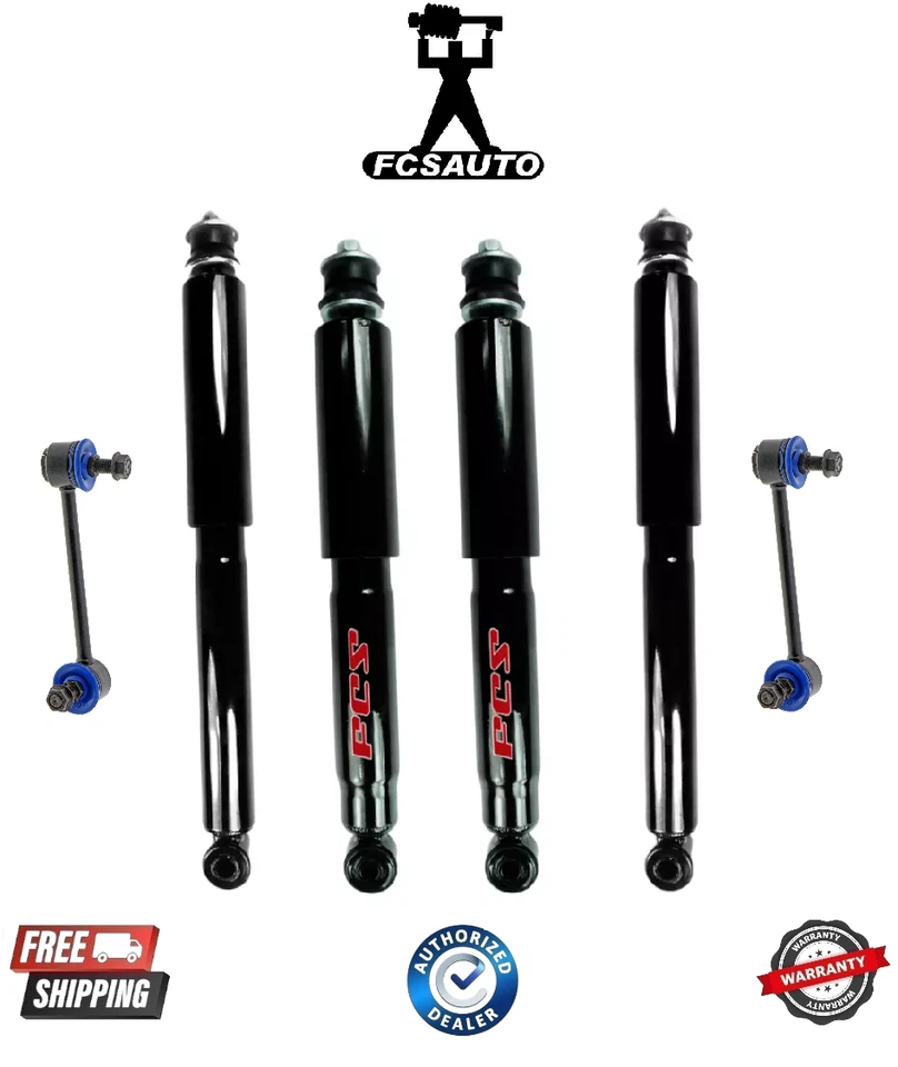 Amortiguador delantero y trasero completo con barra estabilizadora para Honda Passport Isuzu Rodeo 98-02 Foto 1 de 1