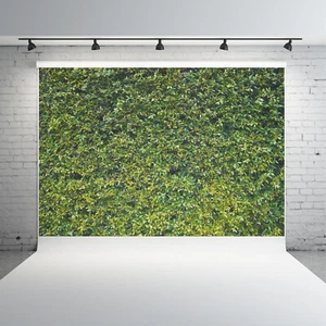 7x5FT Foldable Jungle Green Leaves Photography Backdrop For Outdoor Activity - Picture 1 of 13