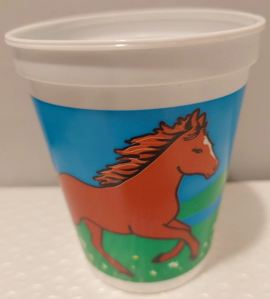 My Horse Plastic Souvenir Cup (1) - Pony Party Supplies - Image 1 of 1