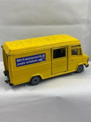 Camión de colección Siku Mercedes Benz 809D furgoneta autobús fundido a presión hecho en Alemania Occidental Foto 1 de 4