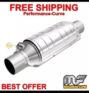 Magnaflow 51305 Universal Catalytic Converter 2.25" In 2.25" Out 15" Overall - Picture 1 of 5