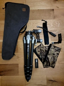 Fotopro E-9H Eagle Series Gimbal Head + tripod carbon fibre MINT photo video - Picture 1 of 10