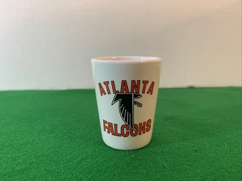 Atlanta Falcons Ceramic Shot Glass Cover