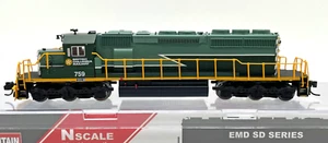 N INTERMOUNTAIN 69351-03 SD40-2 BRITISH COLUMBIA RAILWAY # 759 DITCH LIGHTS LED - Picture 1 of 3