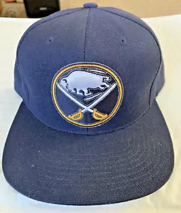 Buffalo Sabres Mitchell And Ness NHL Snapback Mütze Logo blau gelb Cap Hockey - Bild 1 von 3