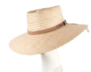 Palm Straw Summer Beach Hat -- Hats From OZ is 100% Aussie Seller - Picture 1 of 8
