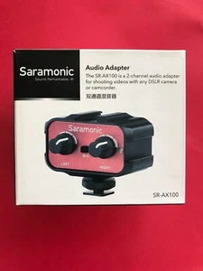 Saramonic SR-AX100 Universal Audio Adapter mit 3,5mm Eingängen für DSLR Kameras - Bild 1 von 5