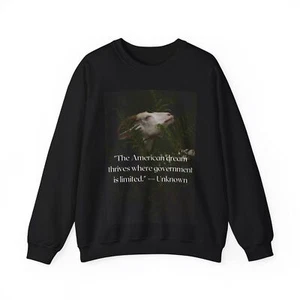 The American dream... - Unisex Heavy Blend™ Crewneck Sweatshirt - Picture 1 of 45
