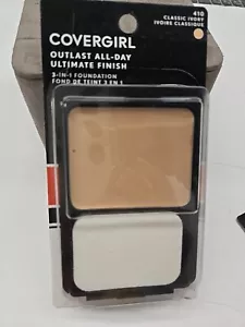 CoverGirl Outlast All-Day Ultimate Finish 3-in-1 Foundation, Ivory 410, 0.4 oz - Picture 1 of 2