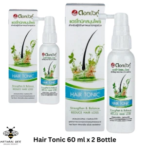 Dokbuaku Herbal Tonic Reduces hair loss, Accelerates hair growth, Grows hair - Picture 1 of 6