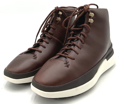 Botas de caminhada Wolf & Shepherd crossover hiker WTZ masculinas marrom/branco novas na caixa - Imagem 1 de 4