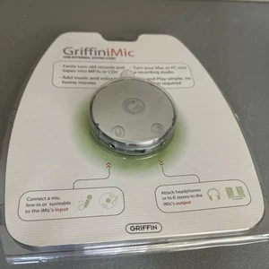 NUOVA scheda audio esterna USB Griffin iMic 2004 MAC o PC GriffiniMic T3041LL A - Foto 1 di 5