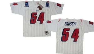 New 1996 Tedy Bruschi #54 Patriots Mens Sizes Mitchell & Ness Legacy Jersey $160 - Picture 1 of 11