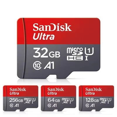 Sandisk Ultra Micro SD 128GB U1 A1 Class 10 32GB 64GB Memory Card - Image 1 of 4
