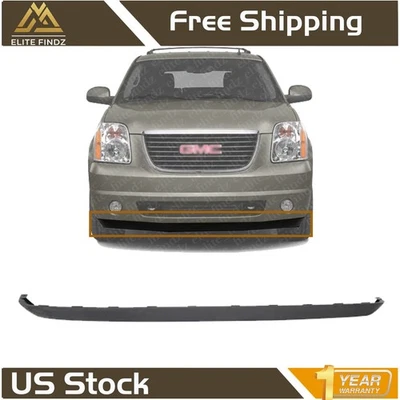 New Front Lower Valance Air Deflector Primed For 2007-2014 GMC Yukon XL 1500 - Image 1 of 4