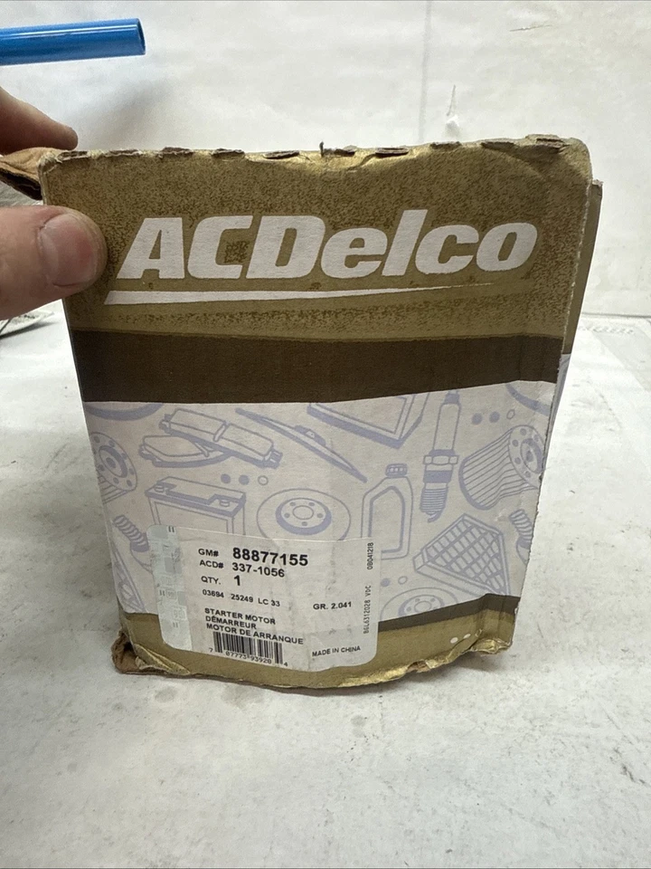 Arranque AC Delco 337-1056 para camioneta F150 F250 F350 E150 furgoneta E350 E250 Econoline Foto 1 de 3