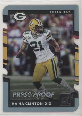 2017 Panini Donruss Press Proof Silver Die-Cut /75 Ha Ha Clinton-Dix #121 - Image 1 of 2