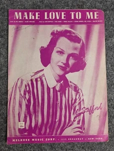 Make Love To Me Vintage Noten 1953 Jo Stafford Cover Melrose Music Corp - Bild 1 von 5