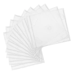 10pcs CD Storage Boxes Replacement DVD Disc Plastic Case CD Storage Box - Afbeelding 1 van 12