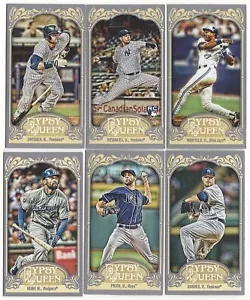 2012 Topps Gypsy Queen Mini Kemp Winfield Hughes Swisher Price Betances Lof of 6 - Picture 1 of 2