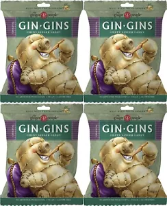 The Ginger People Gin Gins Original Chewy Ginger Candy 150g x 4 - Bild 1 von 5