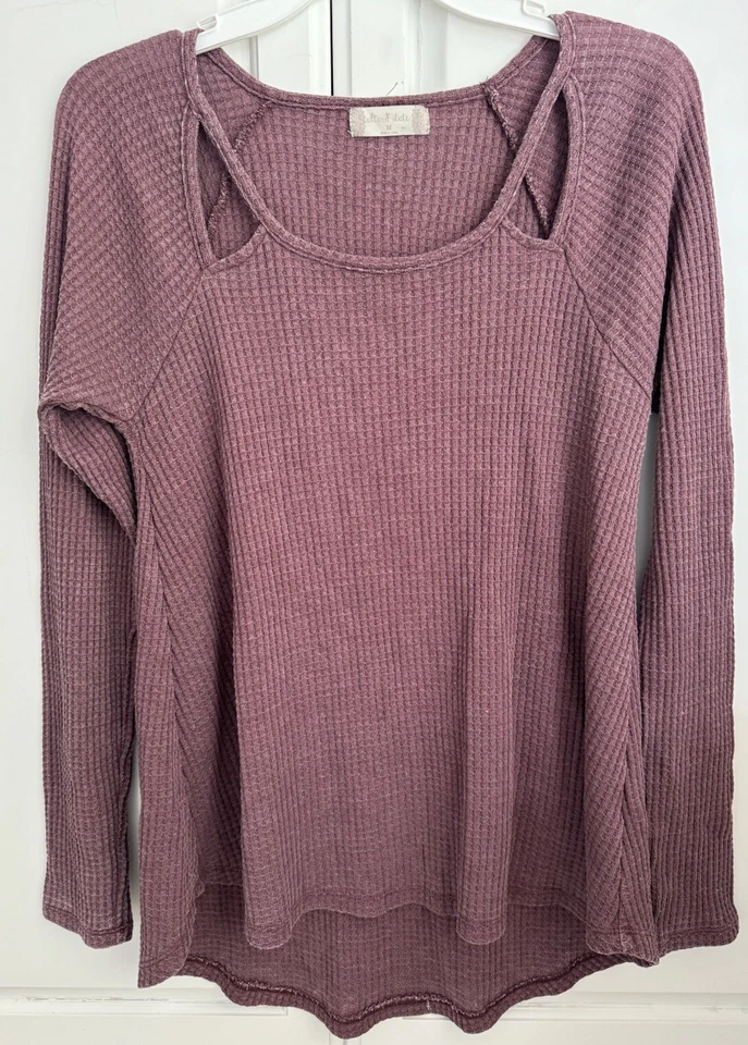 ALTARD STATE Mujer Sudadera Pullover Algodón Malva Lavado EE. UU. Boho Talla M Foto 1 de 4