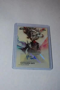 Old Daka-Kathleen Gati-Autograph-Clone Wars Topps Women of Star Wars - Picture 1 of 2