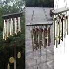Wooden Metal 10 Tube Wind Chimes Mobile Windchime Church Bells Hanging Decor