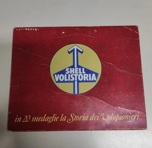 SHELL VOLISTORIA MEDAGLIE RACCOLTA STORIA DEI VOLOPIONIERI ANNI 70 - Foto 1 di 3