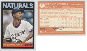 2013 Topps Heritage Minor League Edition Black /96 Yordano Ventura #73