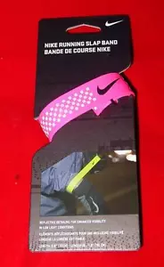 New Licensed Nike Running Cycling Reflective Safety Slap Band BA - Picture 1 of 1