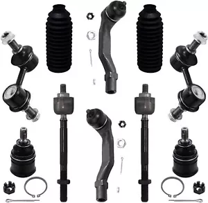 10PC Front Lower Ball Joints Sway Bars Tie Rods for 1997 1998 - 2001 Honda CR-V - Picture 1 of 1