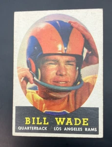 1958 Topps - #38 Bill Wade - Bild 1 von 2