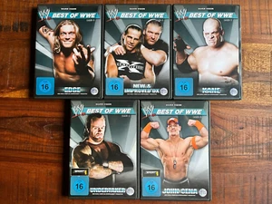 5x Best of WWE Vol. 2,4,5,6,7 DVD + 3x Booster-Pack - Shawn Michaels, John Cena - Bild 1 von 5